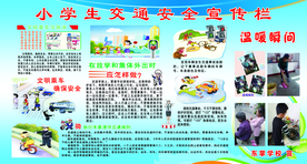 小学生交通安全宣传栏