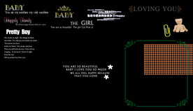 相册 卡通字模 各种字体 字模