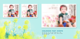 儿童摄影模板图片