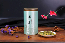 茶罐摄影 茶叶 绿茶 西湖龙井