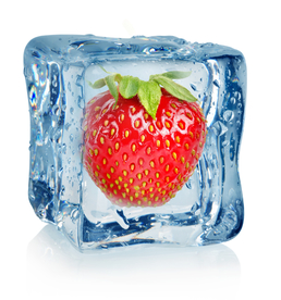 冰块草莓可乐汽水冰饮图片