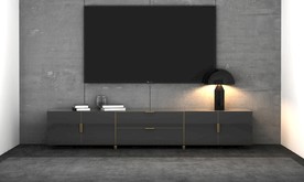 现代电视柜3d模型