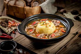 酸汤牛肉土豆泥