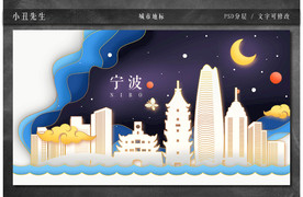 中国城市地标建筑