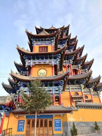 寺庙佛堂楼台亭宇图片