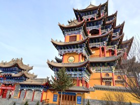 寺庙佛堂楼台亭宇图片