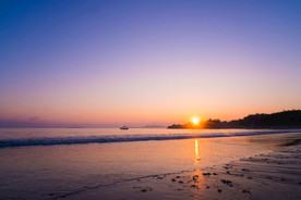 彩霞日出夕阳火烧云图片