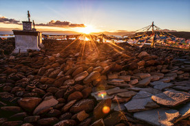 彩霞日出夕阳火烧云图片