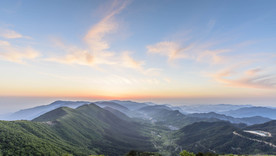 彩霞日出夕阳火烧云图片