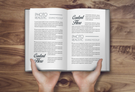 硬壳厚书籍样机