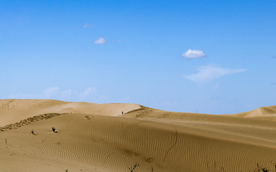 沙漠戈壁荒野遗迹图片