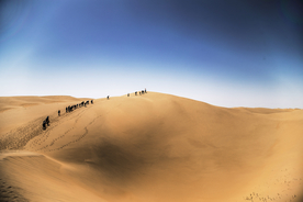 沙漠戈壁荒野遗迹图片