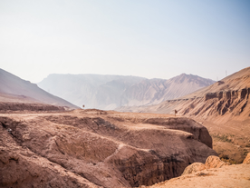 沙漠戈壁荒野遗迹图片