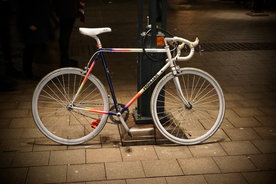 自行车共享单车车技图片