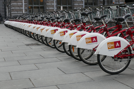 自行车共享单车车技图片