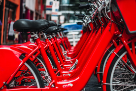 自行车共享单车车技图片