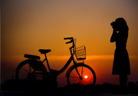 自行车共享单车车技图片