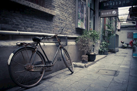 自行车共享单车车技图片