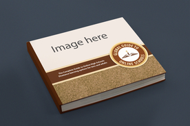 正方形画册样机