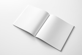 正方形画册样机