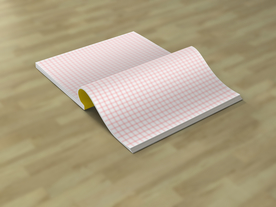 方格书本样机