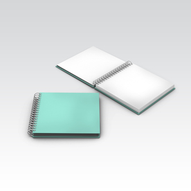活页笔记本样机