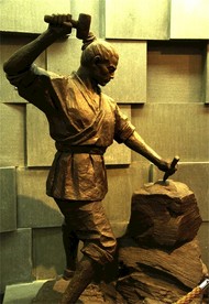 工人雕塑