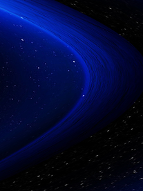 抽象蓝色星空背景