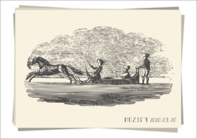 驾雪橇车的男子