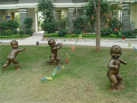 儿童雕塑