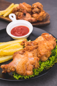 鸡肉鸡腿鸡翅鸡块炸鸡图片