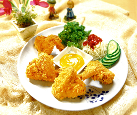 鸡肉鸡腿鸡翅鸡块炸鸡图片