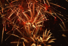 烟花爆竹背景图片