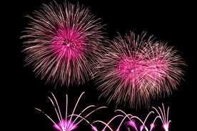 烟花爆竹背景图片