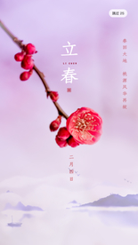 立春节气海报