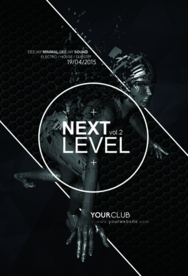 时尚创意英文海报