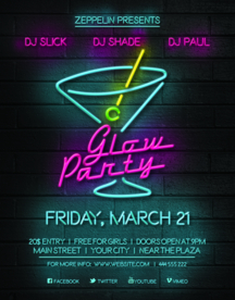 时尚创意英文海报