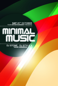 时尚创意英文海报