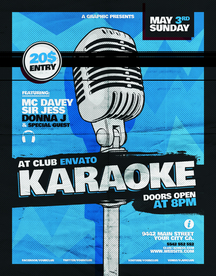 时尚创意英文海报