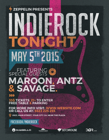 时尚创意英文海报