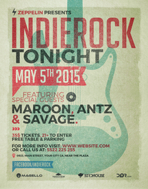 时尚创意英文海报