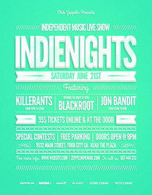 时尚创意英文海报