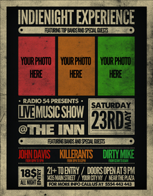 时尚创意英文海报