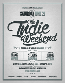 时尚创意英文海报