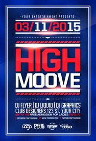 时尚创意英文海报