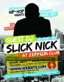 时尚创意英文海报