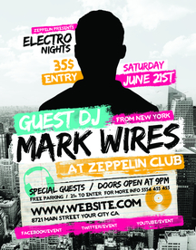 时尚创意英文海报