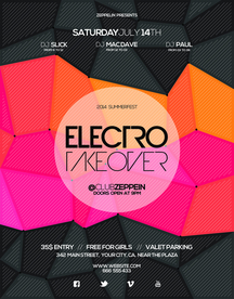 时尚创意英文海报