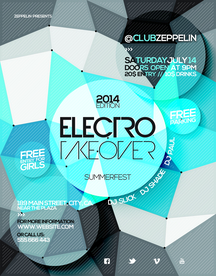 时尚创意英文海报