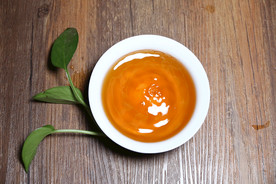 红茶 摄影 九曲红梅 茶叶茶底